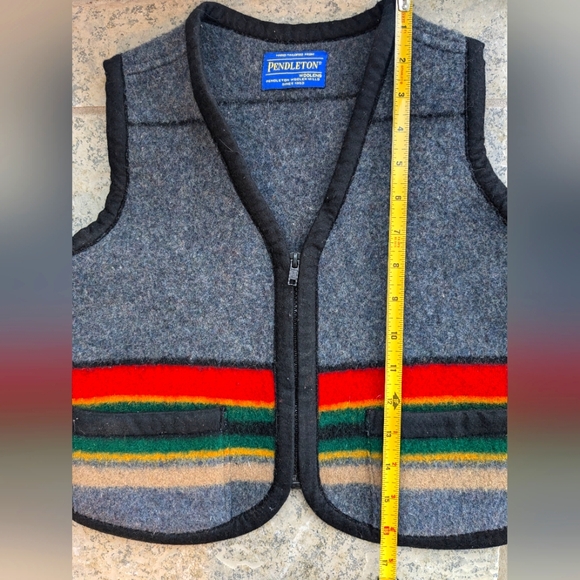 Pendleton Youth  Grey Wool Vest - Picture 5 of 5